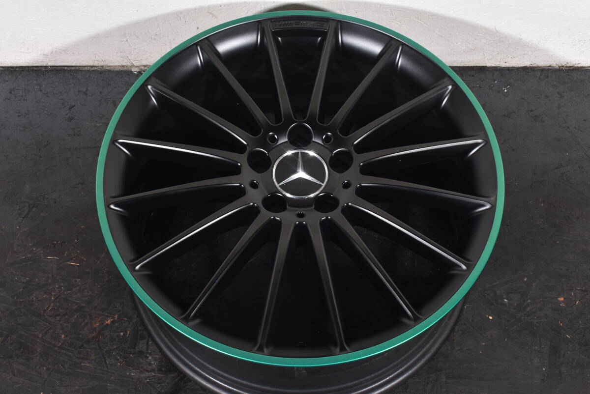 ☆ベンツ W176 A45 AMG 4MATIC 特別仕様車 PETRONAS Green Edition 純正 19インチ☆1本☆PCD112 8J +48☆ペトロナスグリーンエディション☆