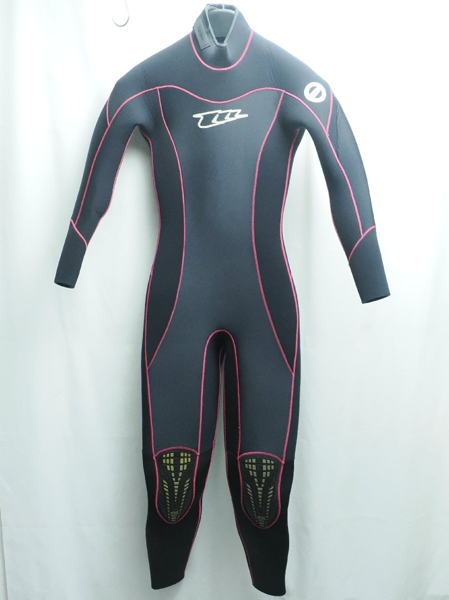 未使用 MOBBY’S モビーズ ウェットスーツ レディース 5mm 164cm/45kg 平置き:胸囲35cm腹囲30cm尻囲43cm [3F-65236]