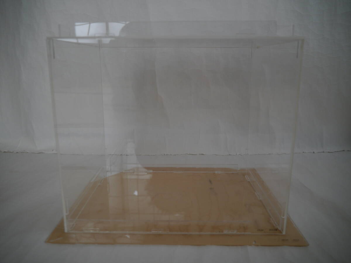 【中古】透明アクリル製コレクションケース コレクションボックス ディスプレイ 20x25.5x21.6cm プラモデル・フィギュア・LEGO等 *底面別売
