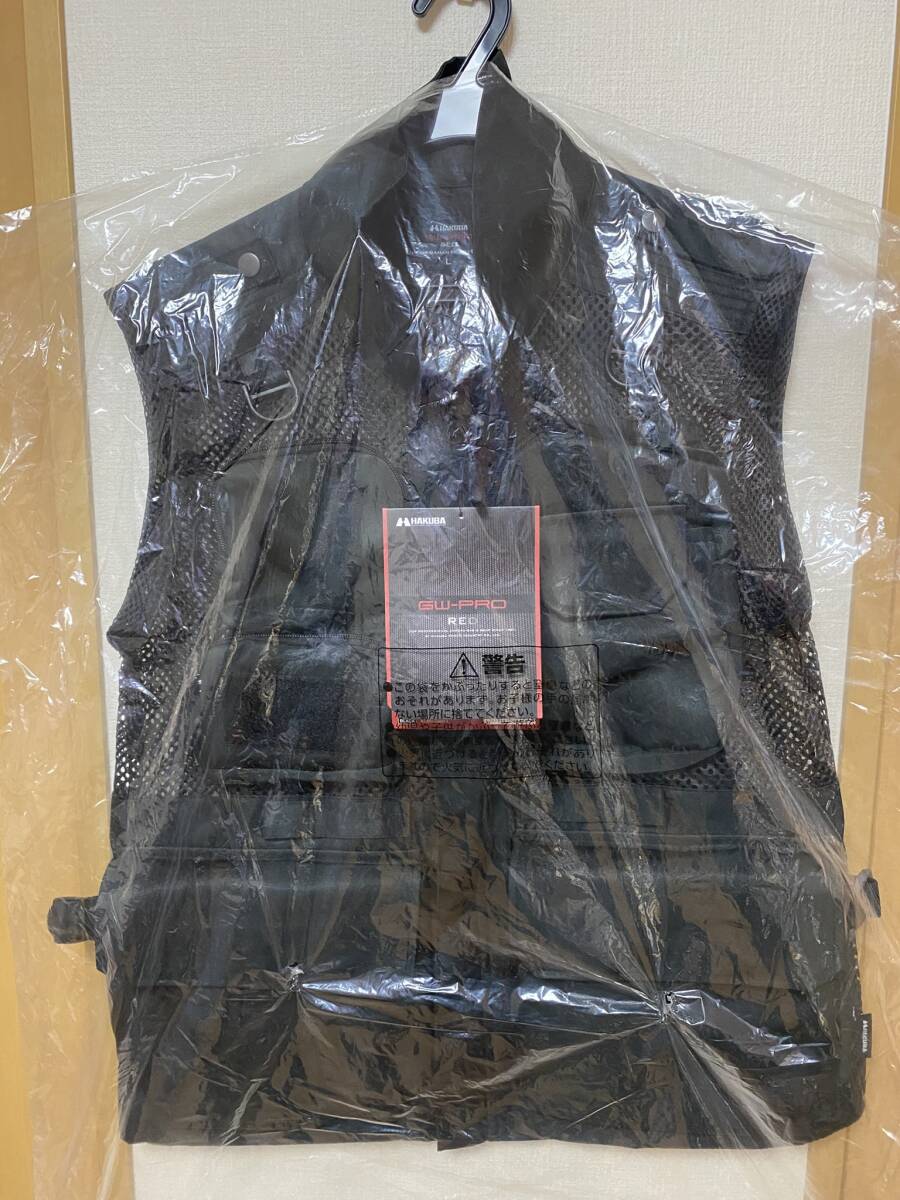 ハクバ GW-PRO RED カメラマンメッシュベスト L ブラック KCMV-GWR-L（未使用）