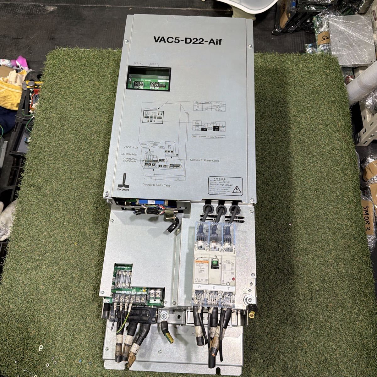 5M086 OKUMA サーボユニット　VAC5-D22-Aif ／U1231-0006-003-10 動作保証