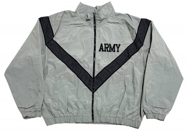 良品 米軍 U.S.ARMY IPFU トレーニング ジップアップ ジャケット ジャンパー ブルゾン / 放出品? ミリタリー 90s?〜00s?