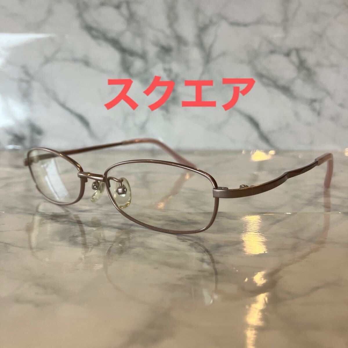 閉店セール☆新品☆514☆スクエアめがねフレーム☆レンズ交換可☆遠近両用☆老眼鏡