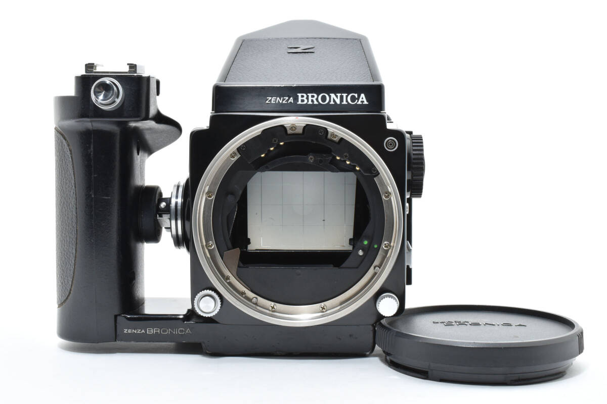 グリップ付 ★美品★ ZENZA BRONICA ゼンザ ブロニカ ETR Body ボディ 中判フィルムカメラ (5202)