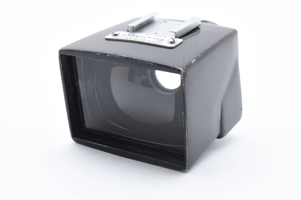MAMIYA マミヤ SUPER 23 65mm Finder Shoe Mount for Press SUPER 23 Horseman Convertible Film Camera 62mm F5.6 8EXP 6x9 120 (4737)