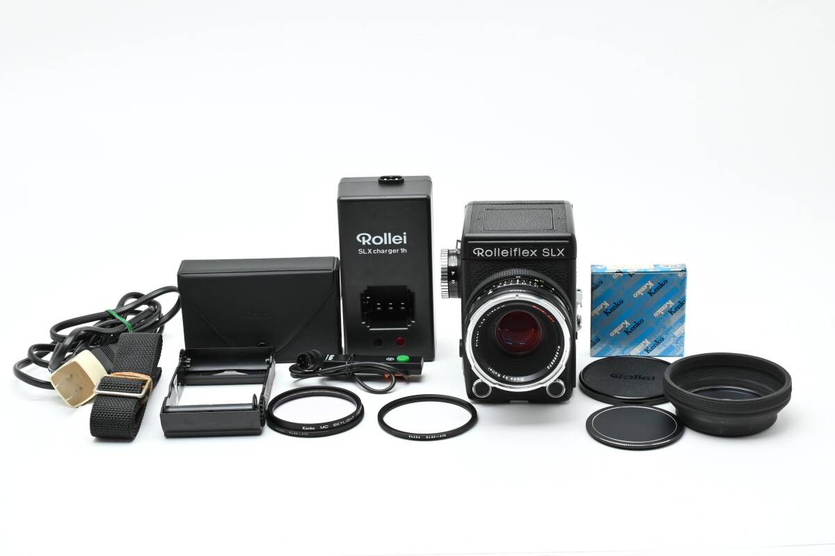 希少！ バッテリー交換済 充電器付 ★極上美品★ Rolleiflex ローライフレックス SLX HFT PLANAR 80mm F2.8 (5203)