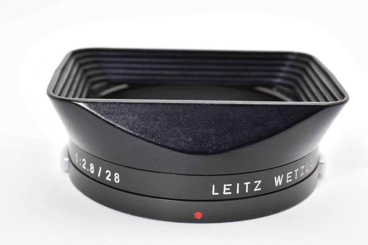 LEICA ライカ 12501 LEITZ SUPER-ANGULON 21mm F3.4 ELMARIT 28mm レンズフード (5242)