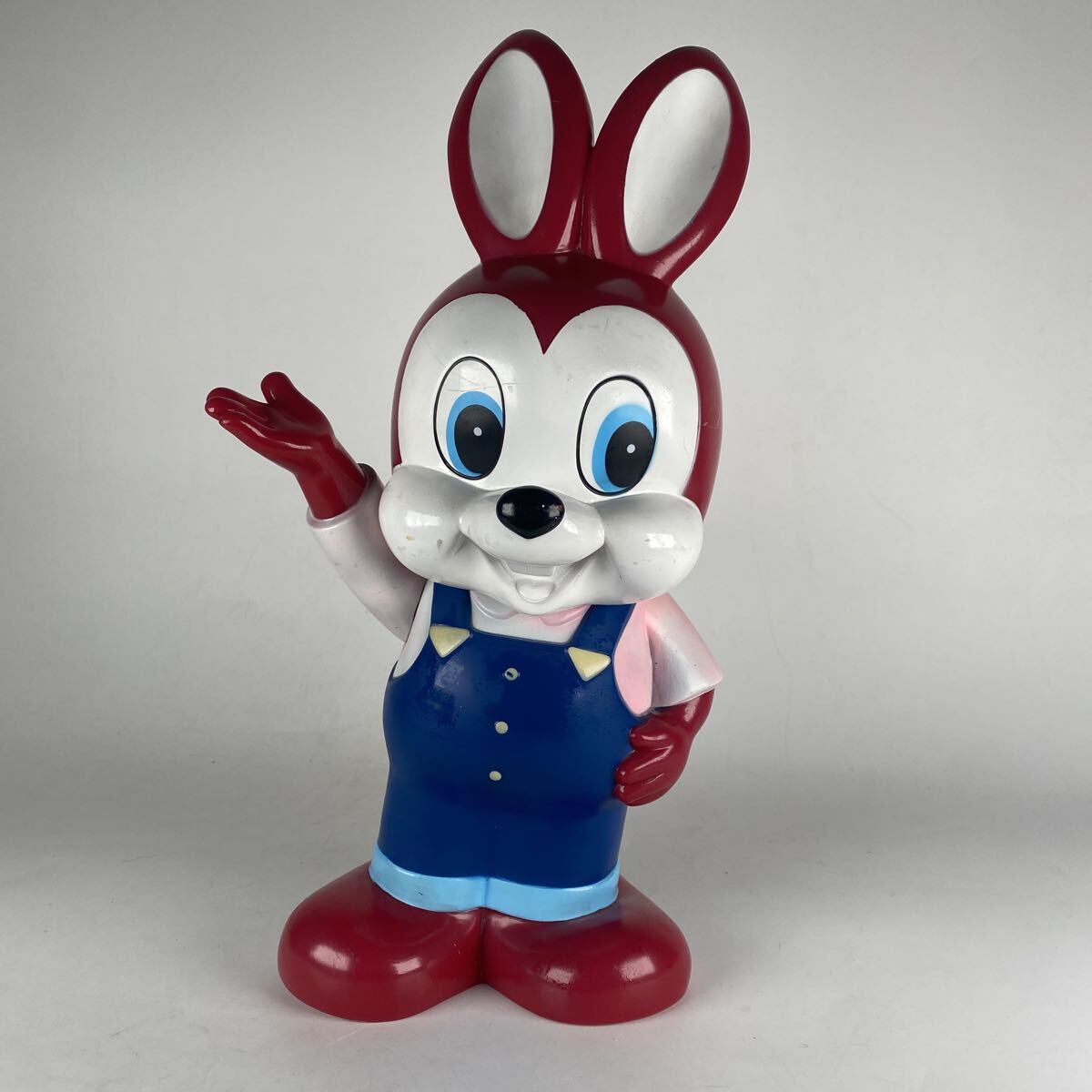 エスエス製薬 ピョンちゃん 昭和レトロ ソフビ 当時物 企業物 フィギュア カウンター カウンター用 ノベルティ 高さ40cm【1224】
