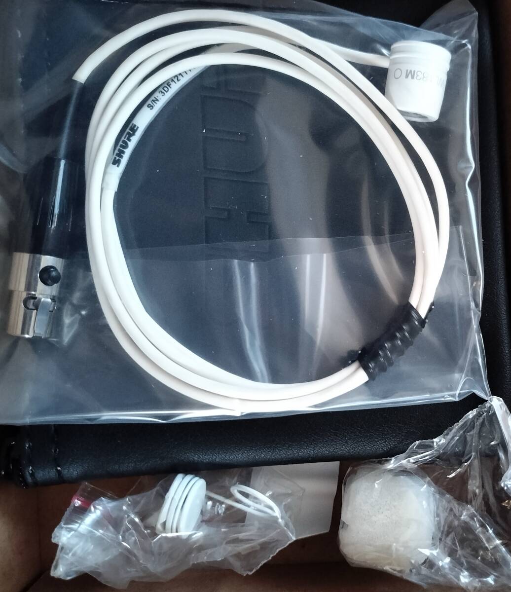 SHURE ラベリアマイクロホン コンデンサー 無指向 プロ仕様 ピンマイク ノイズ低減 高耐久 プレゼン パフォーマンス TA4F WL183MW/O-TQG