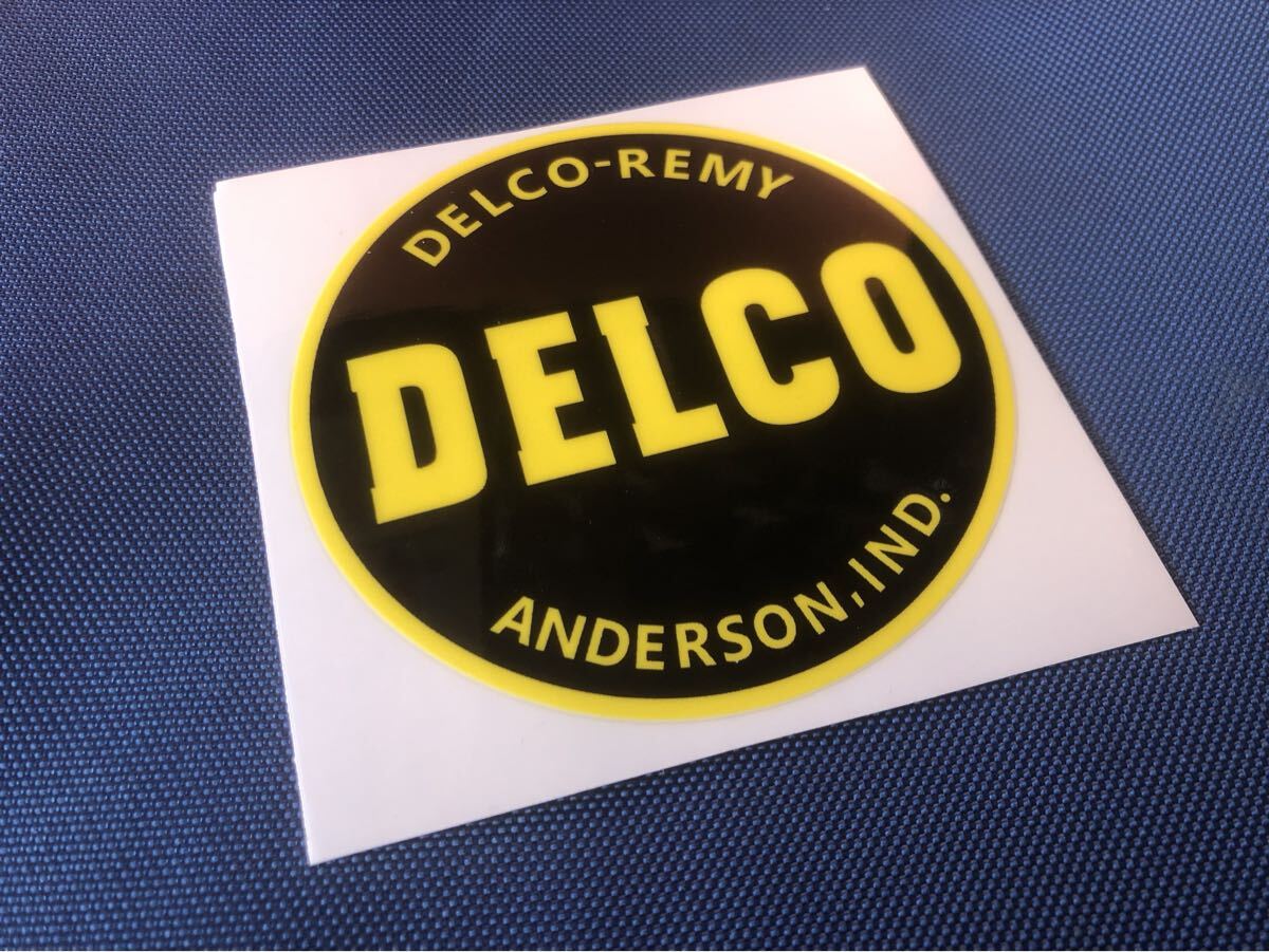 AC DELCO デルコ バッテリー ステッカー デカール シール キャデラック オールズモービル ビュイック 空冷 VW アメ車 USDM ローライダー
