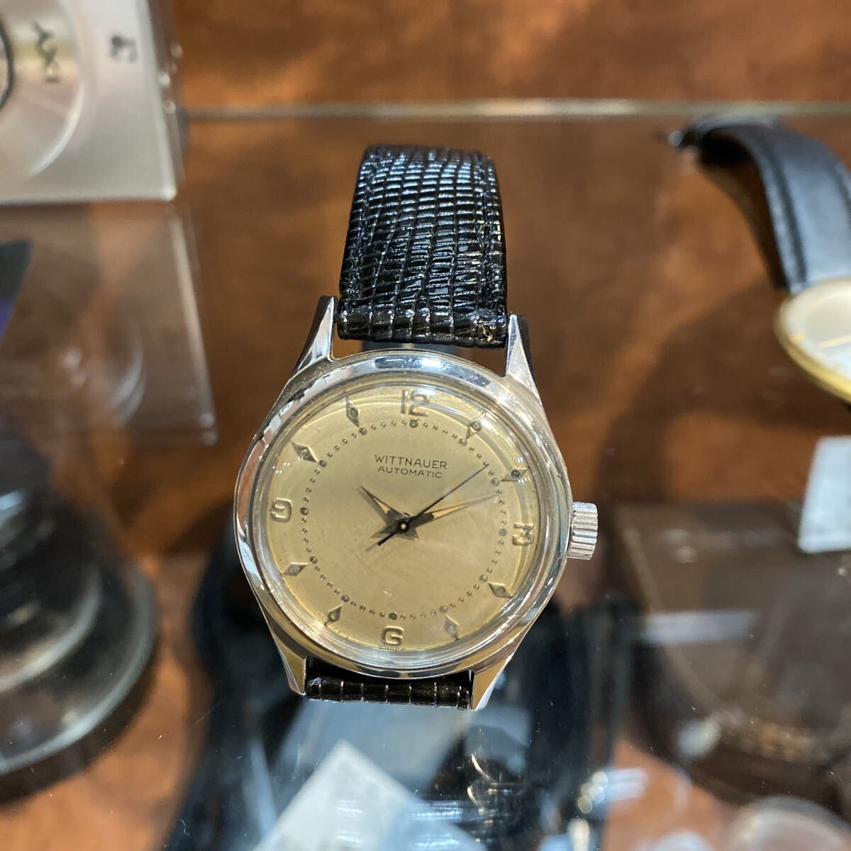 WITTNAUER ウィットナー　 腕時計　自動巻き　革ベルト