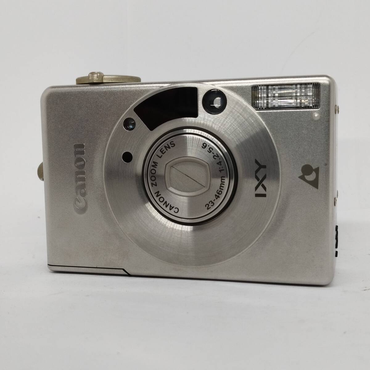 B283) Canon IXY 320 フィルムカメラ シルバー ジャンク