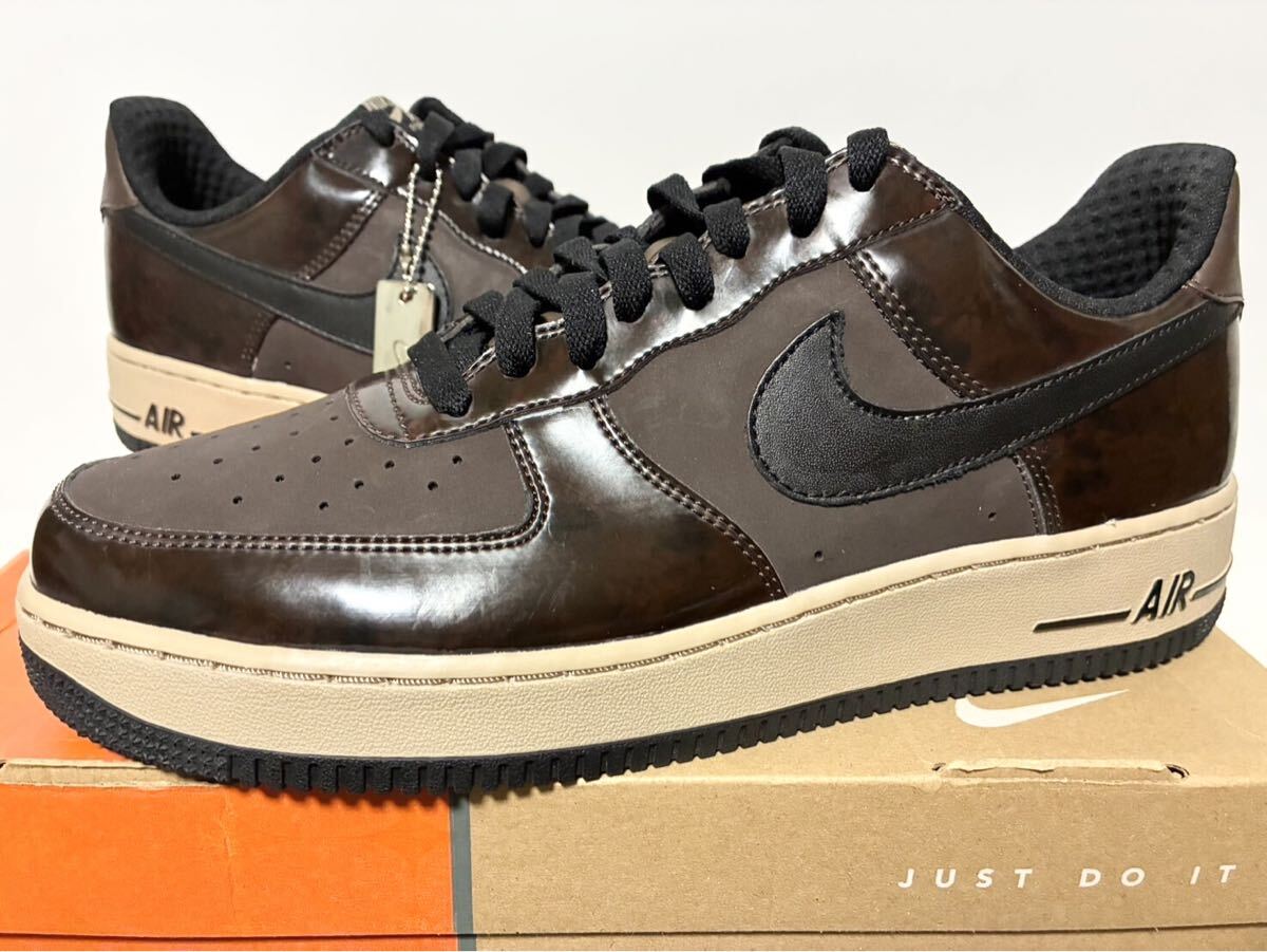 2006 新品箱付 NIKE AIR FORCE 1 PREMIUM BAROQUE BROWN ナイキ エア フォース プレミアム バロック ブラウン 28.5cm US10.5 313641-201
