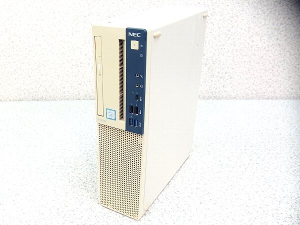 ■○ 第9世代 NEC PC-MKL36EZG3 Core i3-8100 3.60GHz/HDD 500GB×2/メモリ 4GB/ 内部エアー済 BIOS起動確認済 No.2