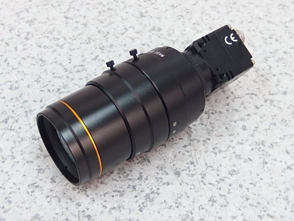 ■β【現状品】OMRON社 1 2.5インチ500万画素 カメラ＋Kowa 興和社 焦点距離50mm 絞り範囲F2.0～F22Cマウントレンズ【1217-01】