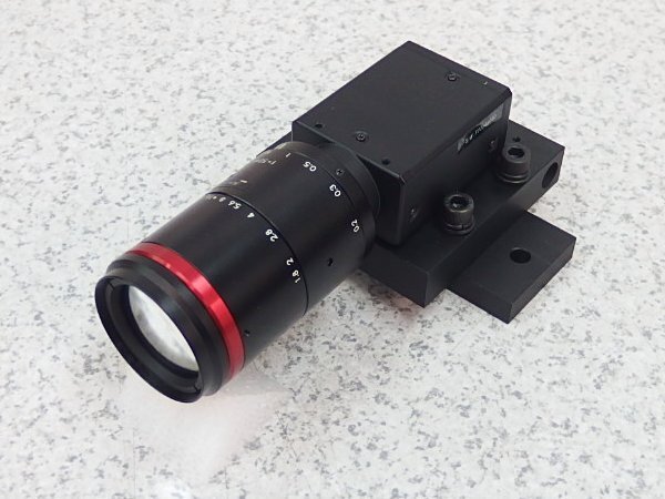■β【現状品】 （2000万画素・モノクロ）SHODENSHA社 11インチ USB3 Vision カメラ 絞り範囲 F＝50㎜/Ｆ1.8マウントレンズ【1222-02】　