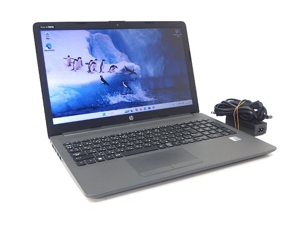 ■※ 【大画面の15.6型!】 HP PC Notebook 250 G7 Corei5-1035G1/メモリ8GB/SSD256GB/Bluetooth/DVDマルチ/Win11/無線 動作確認