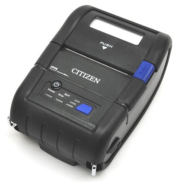 ☆CITIZEN/シチズン モバイルサーマルプリンター CMP-20ⅡBT 【美品】 【充電器欠品】【セルフテスト印字OK】