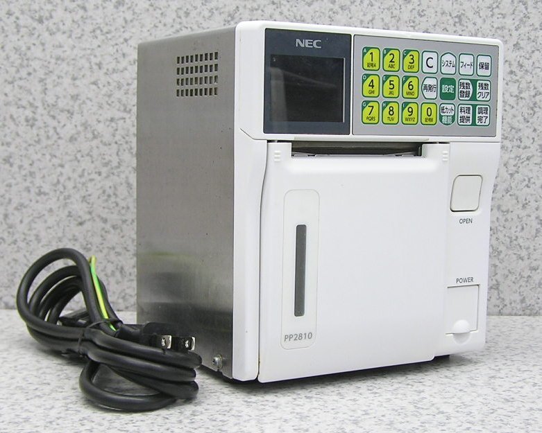 ■3台入荷 NEC 無線オーダーシシテム キッチンプリンタ PP2810（PWPY187-07）飲食店向け オーダーエントリーシステム