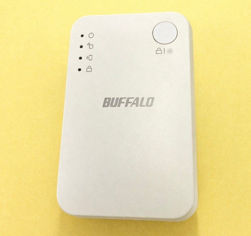 $【中古・動作確認済】BUFFALO Wi-Fi中継機 AirStation HighPower WEX-733DHPS