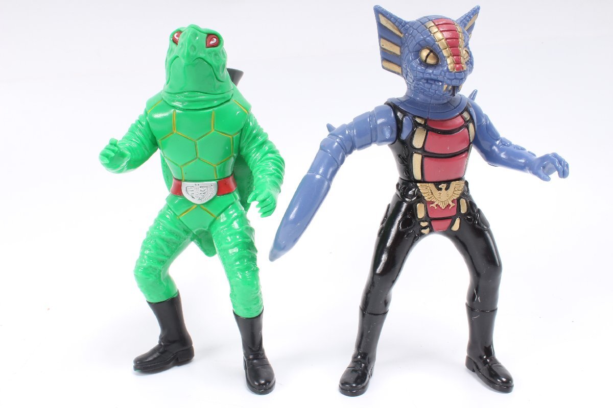 BANDAI ◎ [ガラガランダ] [カメバズーカ] ソフビ セット 仮面ライダー 怪人 ◎ #6287