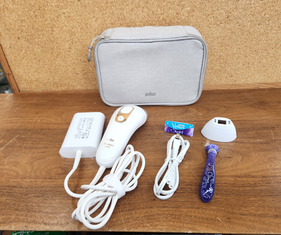 ブラウン シルクエキスパート Pro5 家庭用脱毛器 美容機器 光美容器 ポーチ付き BRAUN 札幌市 平岸店