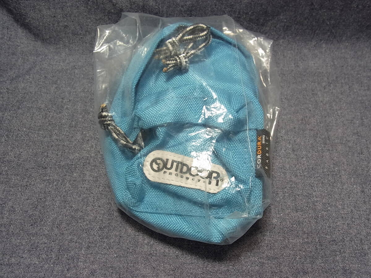 ＜ 新品未使用　OUTDOOR PRODUCTS アウトドアプロダクツ　ミニチュア リュックポーチ ブルー ＞ ブランド 青色 小物入れ 筆箱 バックパック