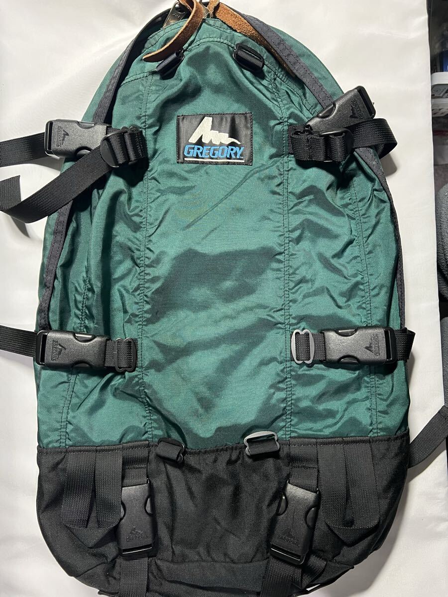 極美品　GREGORY　オリジナル青タグ　デイアンドハーフ　グリーン