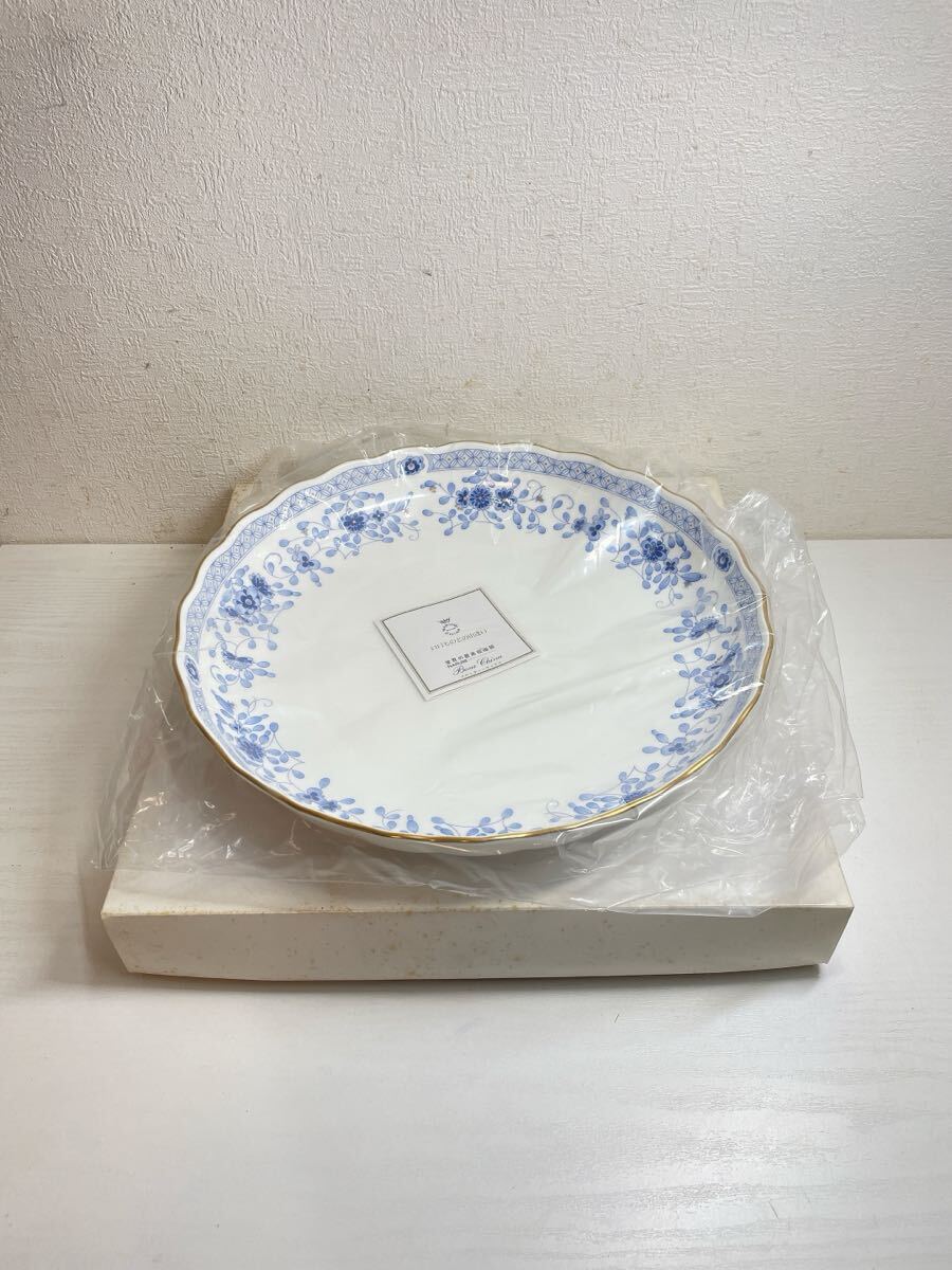2212 NARUMI ナルミ ボーンチャイナ サービスボウル サラダボウル 30cm 大皿 食器 洋食器 現状品