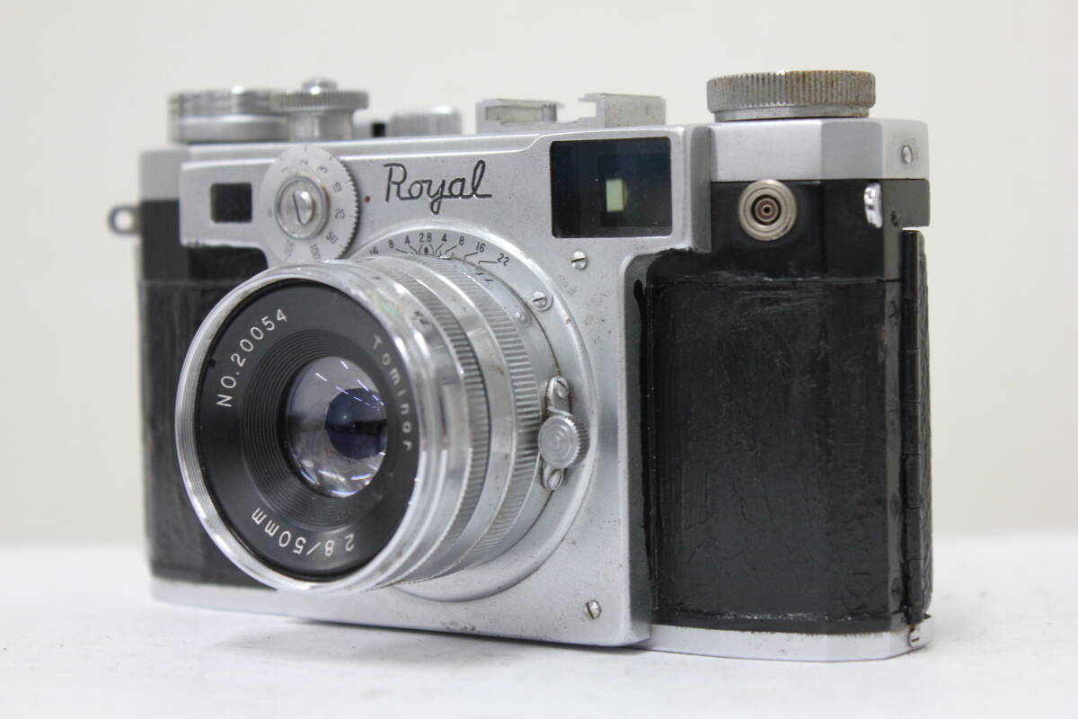 【返品保証】 Royal Tominor 50mm F2.8 レンジファインダー カメラ e3478