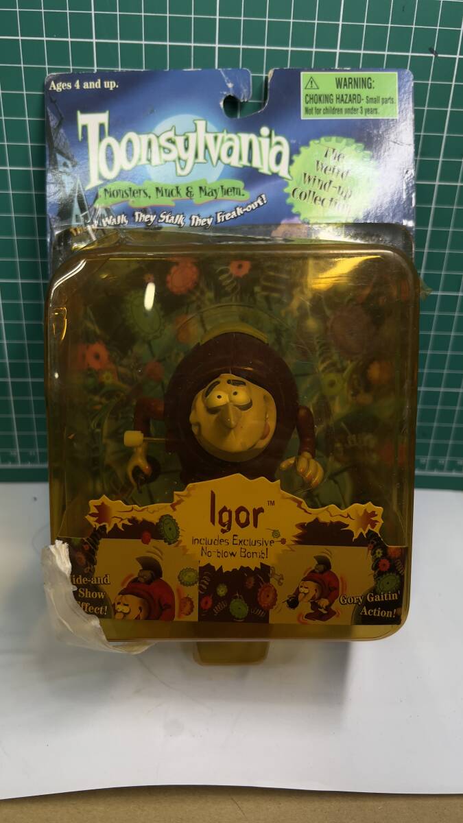 Toonsylvania lgor ゼンマイ人形　/　アンティーク　ビンテージ　キャラクター　広告