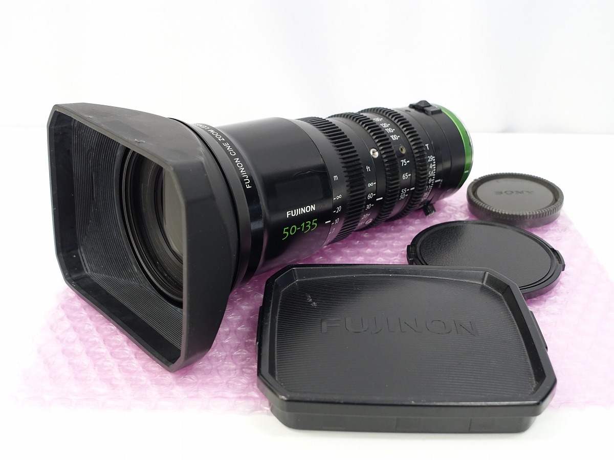 FUJINON MK50-135mm T2.9 シネマズームレンズ 動作品 Eマウント CINE *438811