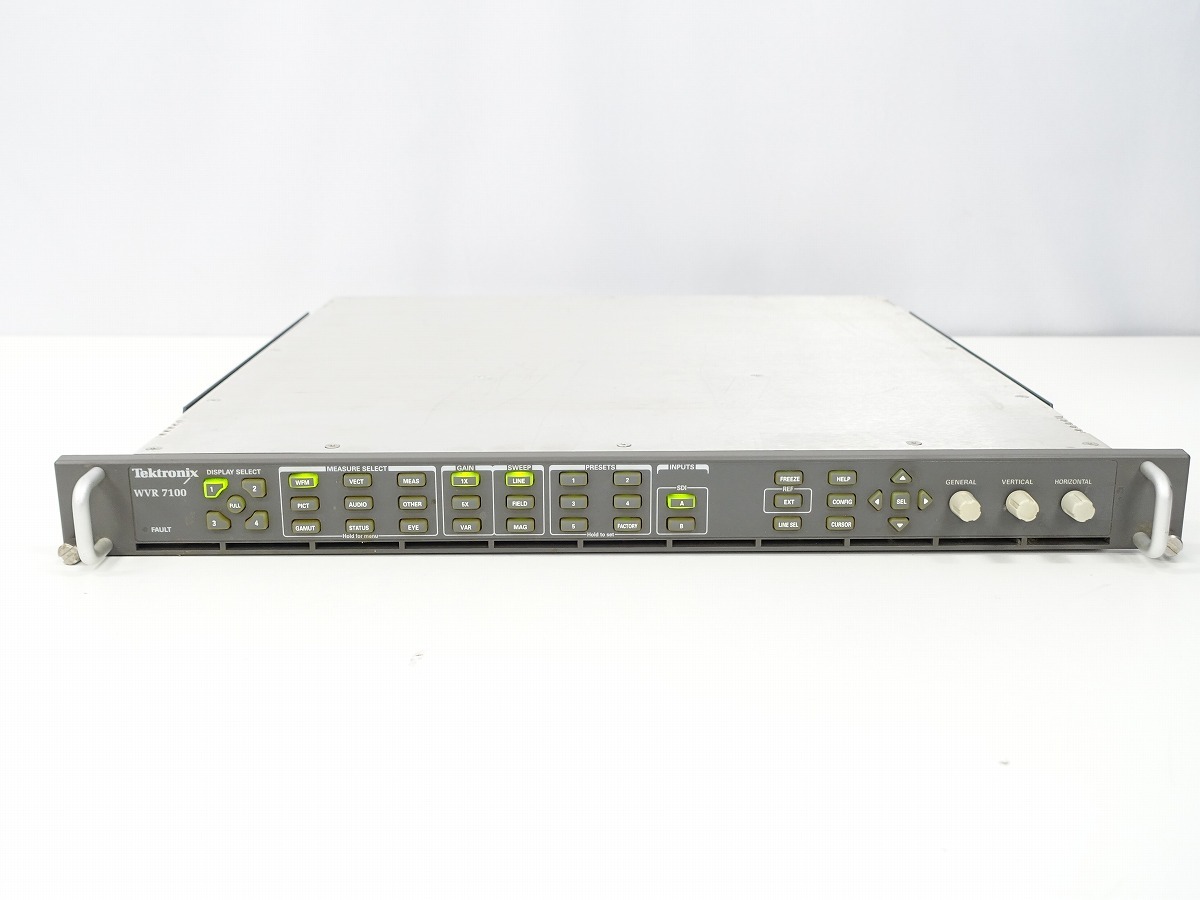 Tektronix WVR7100 波形ラスタライザー 動作品 / （波形/ベクトル/ピクチャ/ガマットなど） *422199