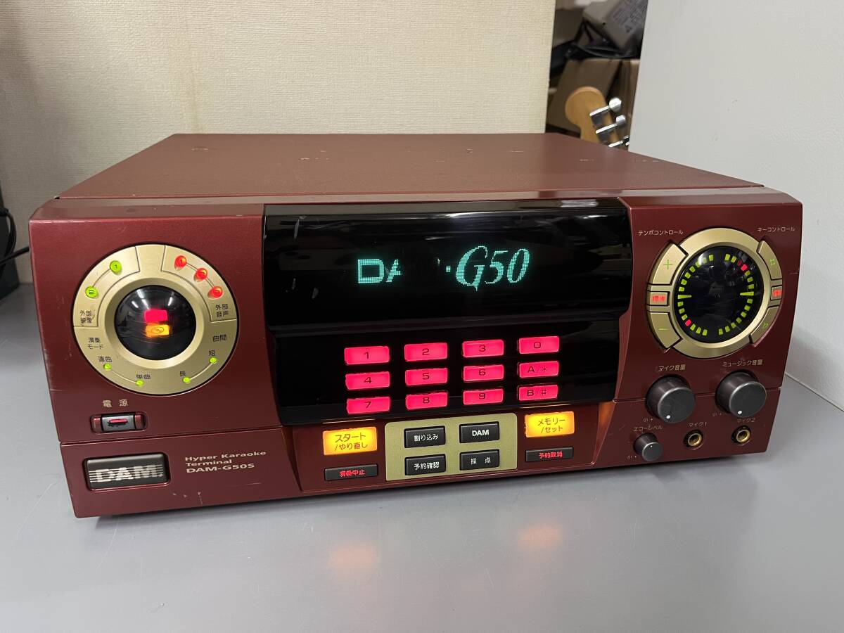 DAM第一興商カラオケ機器 DAM-G50S 通電確認のみ　ZP122670