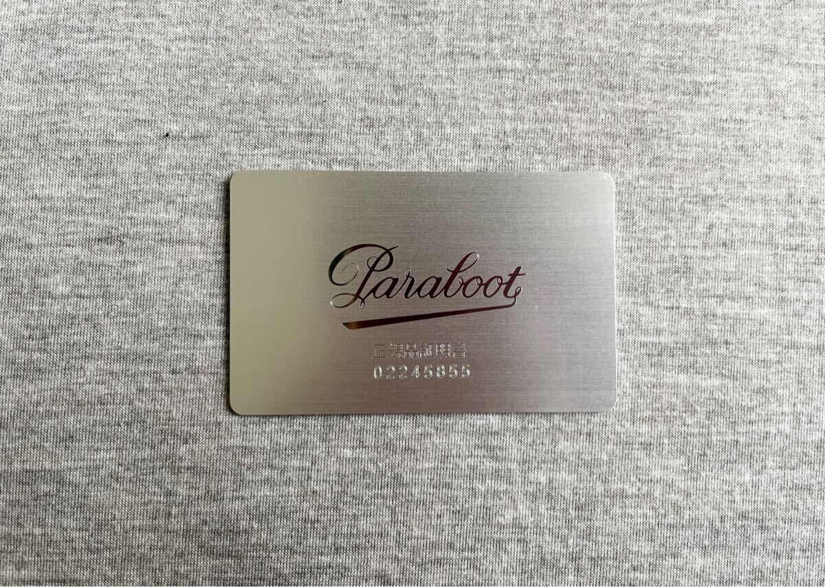 ★パラブーツParaboot純正ギャランティカード MICHAEL ミカエル ②シャンボード CHAMBORD パラブーツ ミカエル ランス