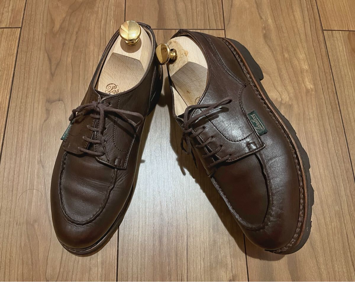 97年製デカタグ★PARABOOT シャンボード サイズ4H CHAMBORD パラブーツ ミカエル ランス