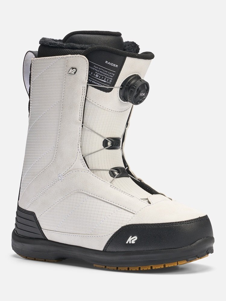 ☆展示会で短期間展示された商品です☆雪上では未使用です☆25-26モデル K2 RAIDER WHITE /9(27.0cm)☆入荷は1足のみ☆50%OFF☆