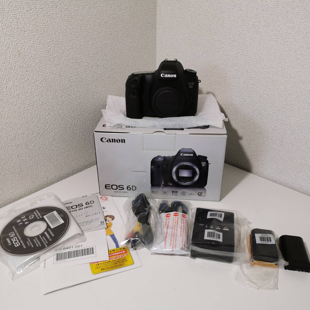 171208S10-1214S2□Canon キャノン□美品 EOS 6D ボディ デジタル一眼レフ カメラ 元箱付き