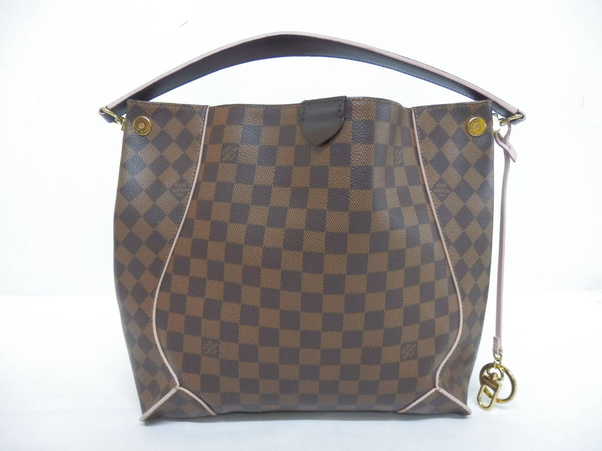 171H251L◆LOUIS VUITTON ルイヴィトン N41556 カイサ・ホーボー ダミエ ローズバレリーヌ ショルダーバッグ 