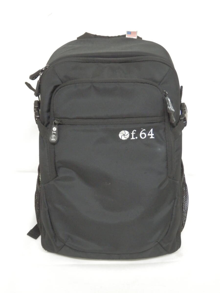 105C247L◆F.64 カメラバッグ リュック バックパック 中古 ※キズ、汚れあり