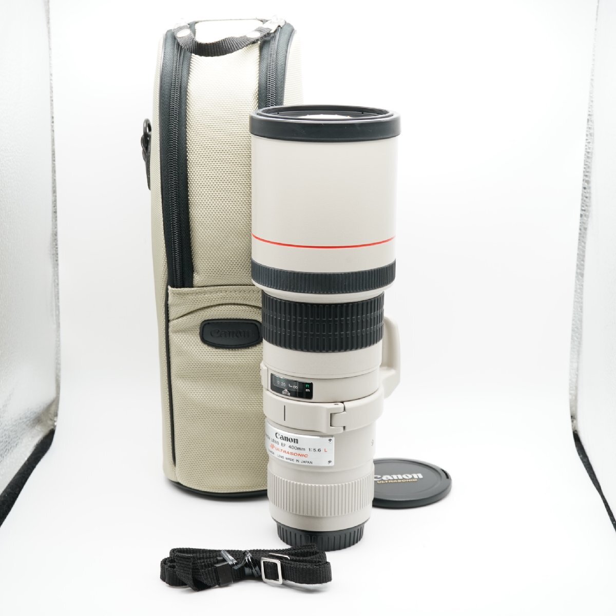 新品級 キヤノン CANON EF 400mm F5.6L USM あると嬉しい純正ケース付！
