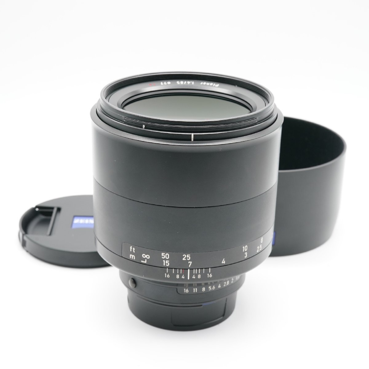 新品級 ZEISS ツァイス Milvus 1.4/85 ZF.2 85mm F1.4 あると嬉しい純正フード付！