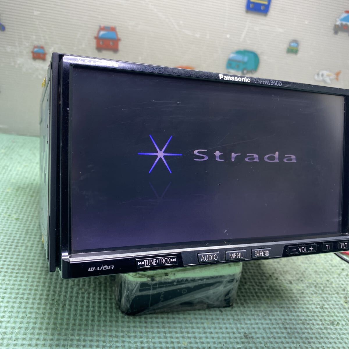 パナソニック ストラーダ CN-HW860D HDDナビ ★ジャンク★