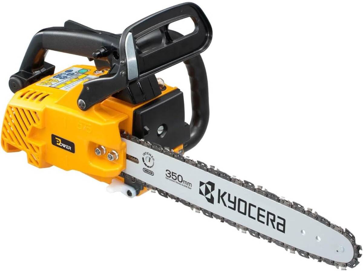 新品 送料無料 メーカー保証有 京セラ Kyocera 旧リョービ エンジンチェンソー ES-3035 4051001 インテンズバー 350mm 30.1ml 自動給油 