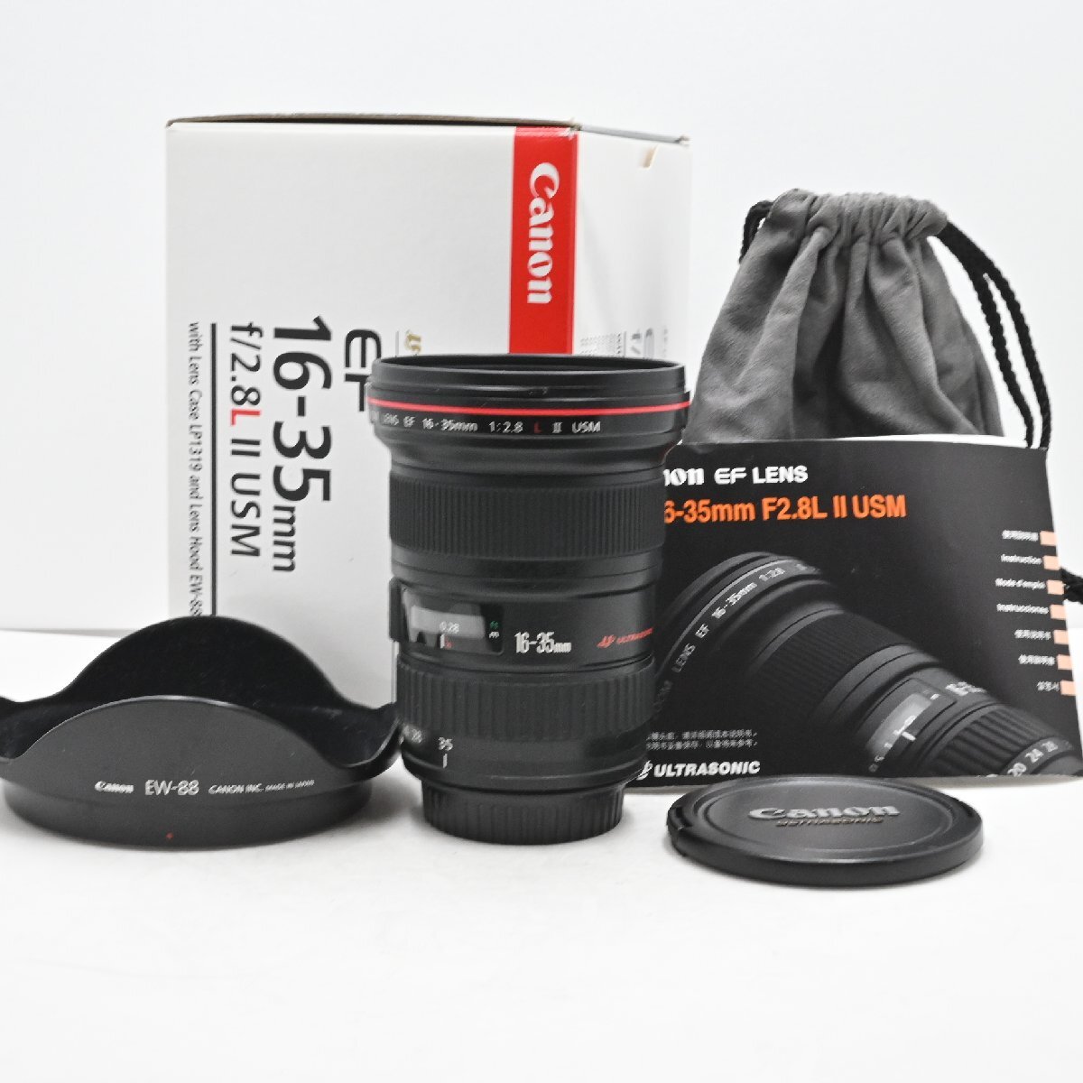 極上品★★★Canon 広角ズームレンズ EF16-35mm F2.8L II USM