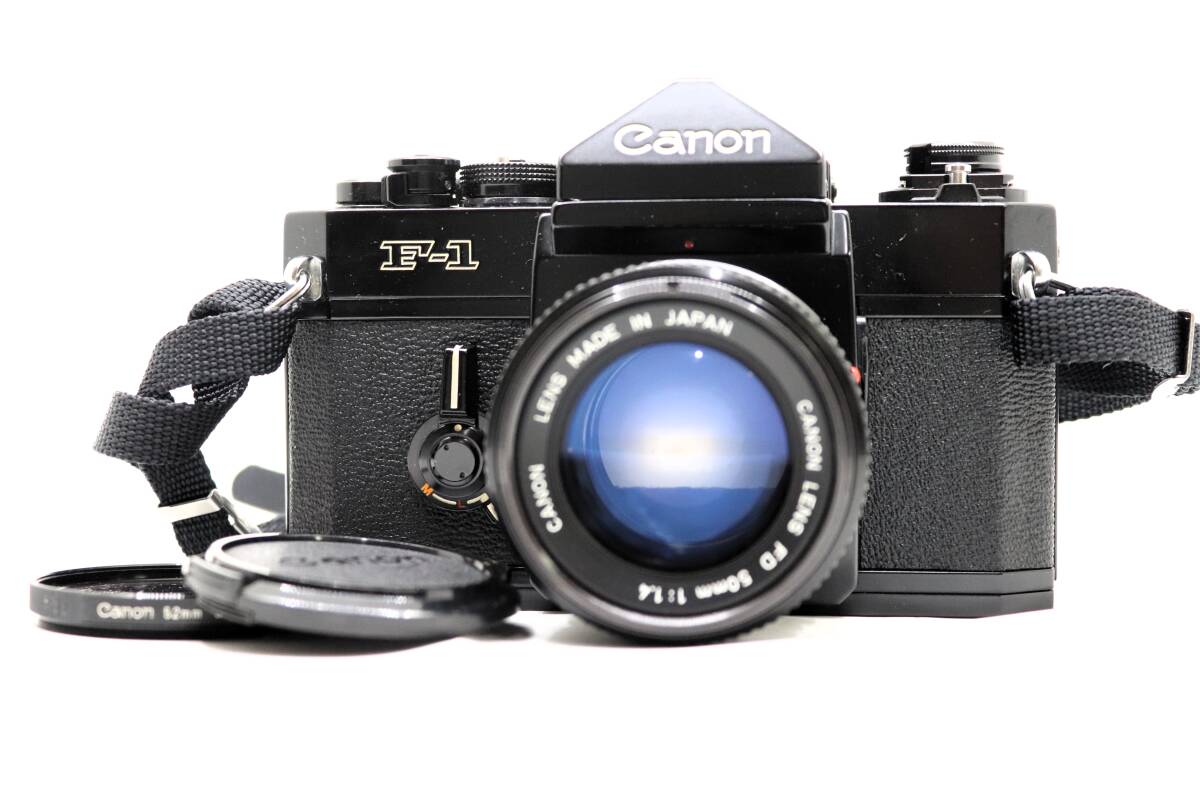 ★美品★Canon キヤノン F-1 + New FD 50mm F1.4 レンズセット！ 名機！ OK9041