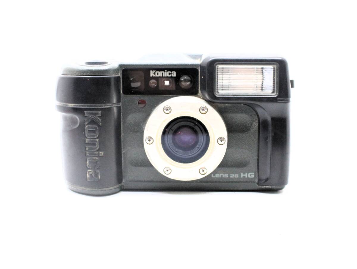 ★良品★Konica コニカ 現場監督 28HG 28mm F3.5 タフネスフィルムカメラ！ OK9155