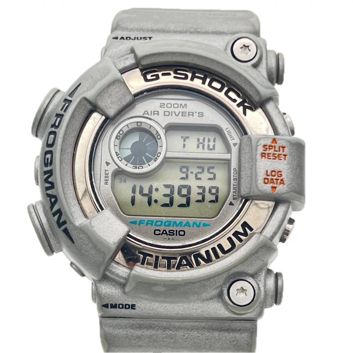 CASIO G-SHOCK カシオ ジーショック 腕時計 DW-8201 クォーツ フロッグマン グレー ◆2006