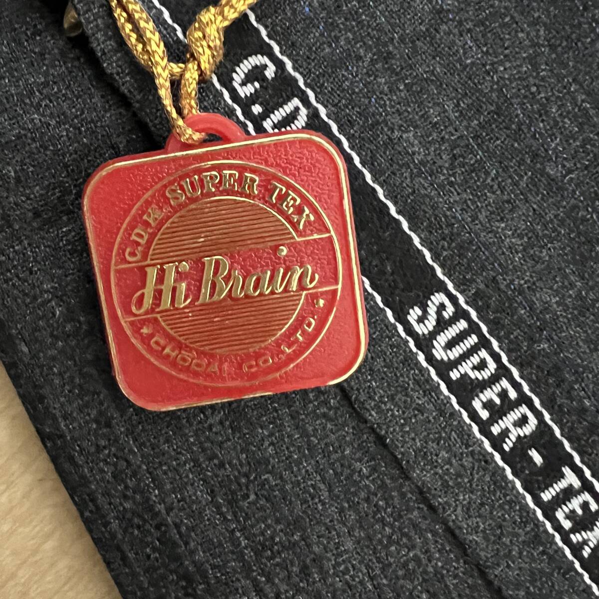 仕立て屋閉店品 スーツ生地 保管品 CHODAI NEW WOOL 100％ SUPERTEX 服地 布地 紳士服 ビンテージ デッドストック 背広 現状品 管理698-J1