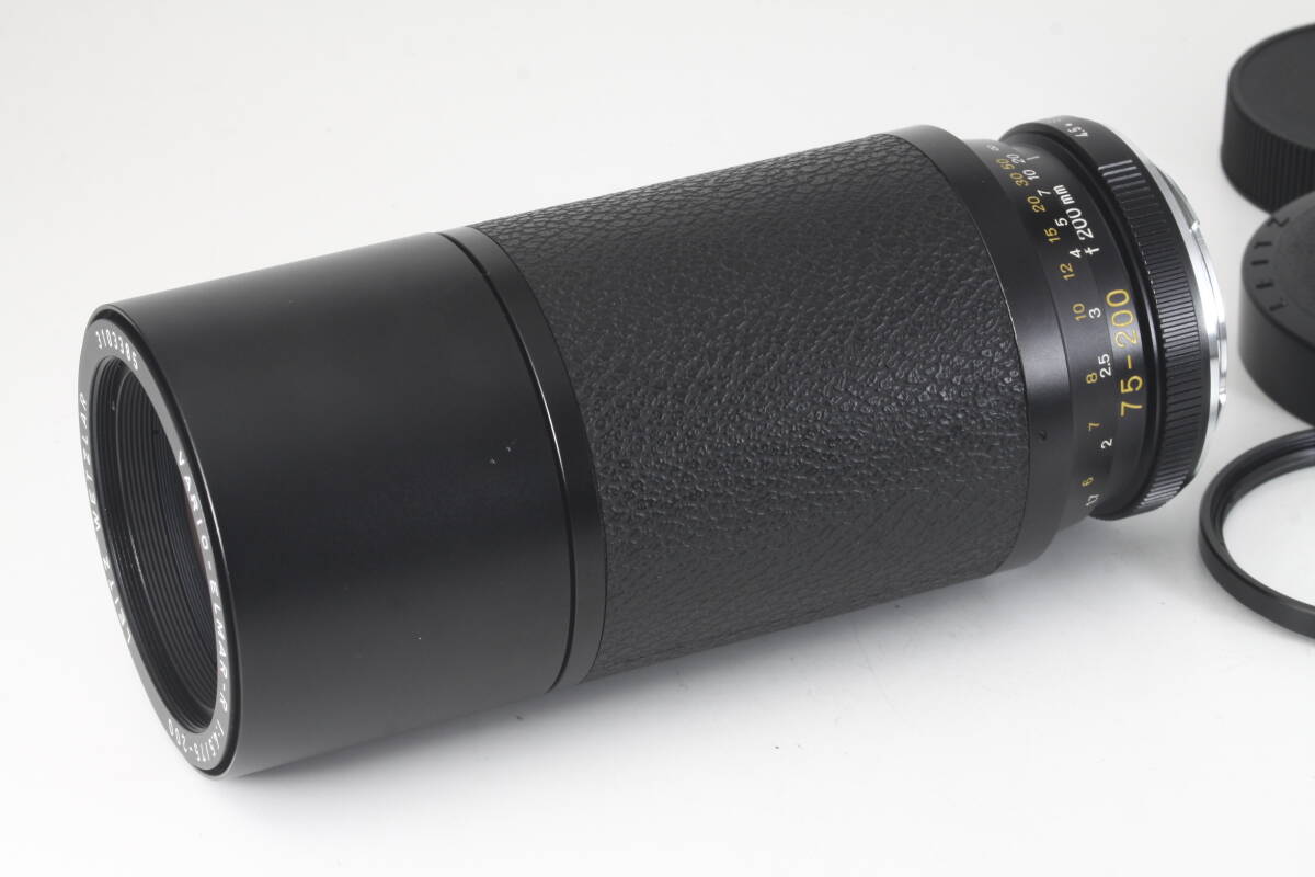 ★新品級美品★ Leica VARIO-ELMAR-R 75-200mm F4.5 3カム ★完動品 光学極上★ ライカ エルマー #067